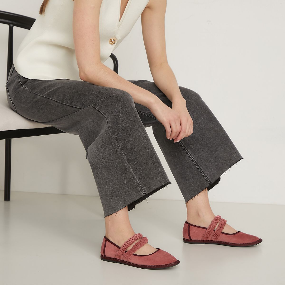 BASEMENT - Ballerina Mujer Rosado Basement