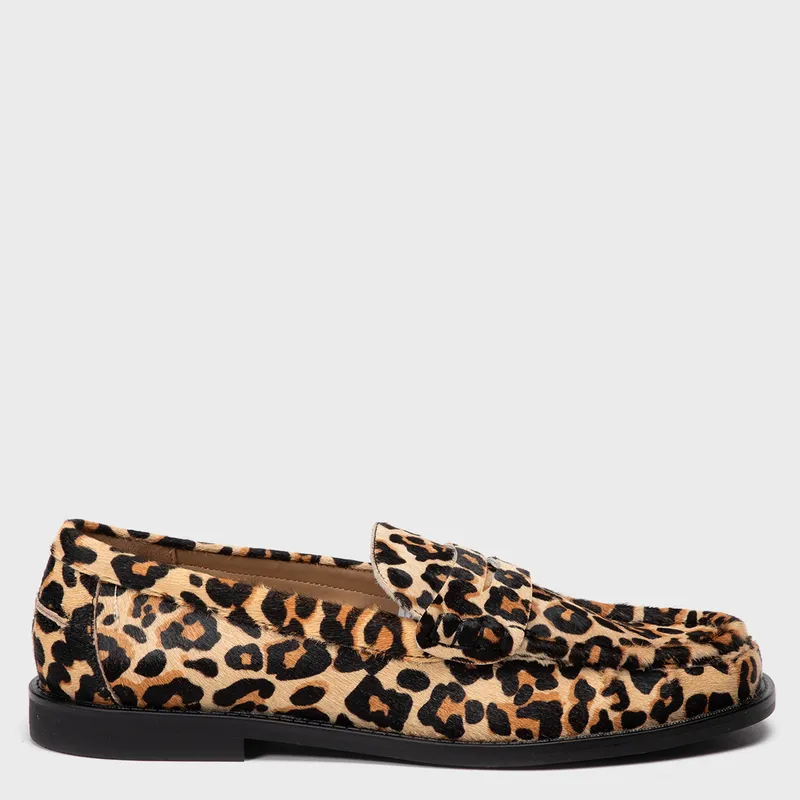 BASEMENT - Mocasín Mujer Animal Print Basement