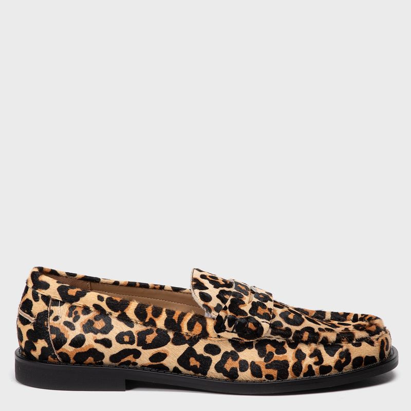 BASEMENT - Mocasín Mujer Animal Print Basement