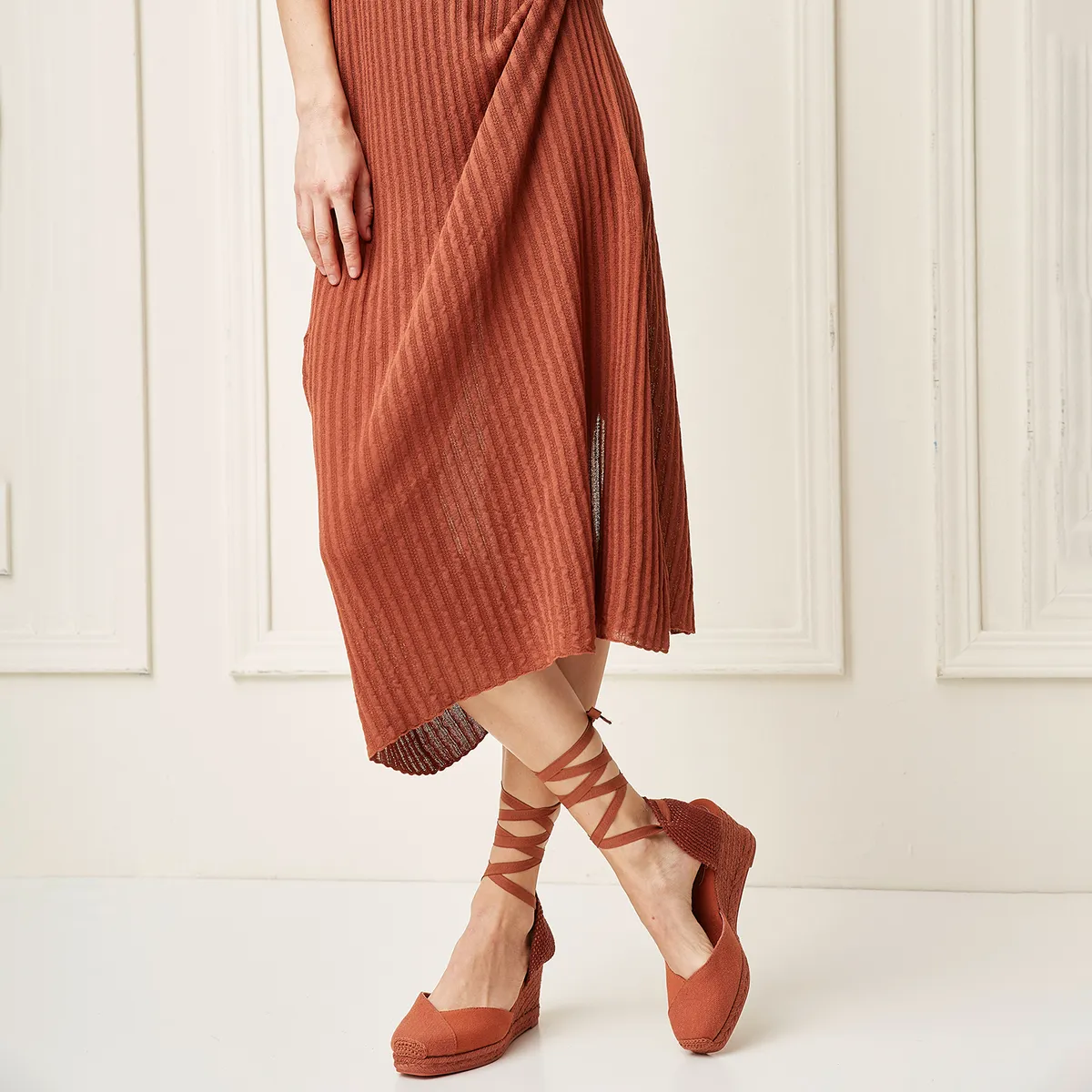 BASEMENT - Gercut-J Alpargata Mujer Naranjo Basement