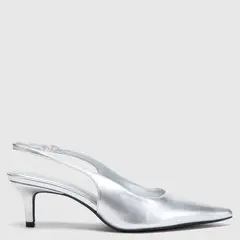 BASEMENT - Tarobo Zapatos Formales Mujer Plateado