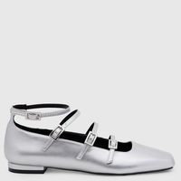 Zapato Casual Mujer Plateado