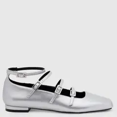 BASEMENT - Zapato Casual Mujer Plateado