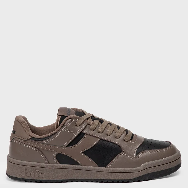 DIADORA - Frepu2 Zapatilla Urbana Hombre Cuero Café Diadora