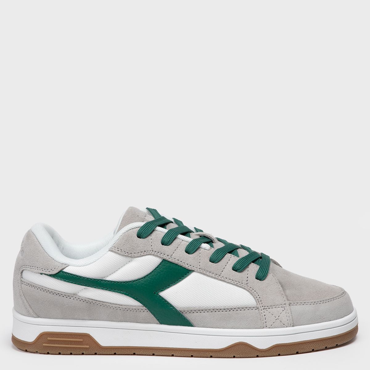 DIADORA - Chunk Zapatilla Urbana Hombre Cuero Blanco Diadora