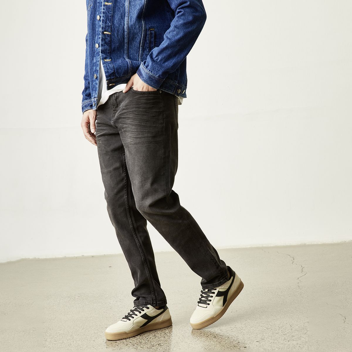 DIADORA - Frepu2 Zapatilla Urbana Hombre Cuero Beige Diadora