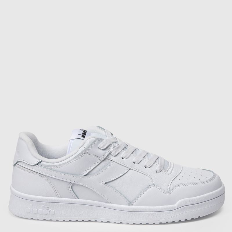 DIADORA - Frepu2 Zapatilla Urbana Hombre Cuero Blanco Diadora
