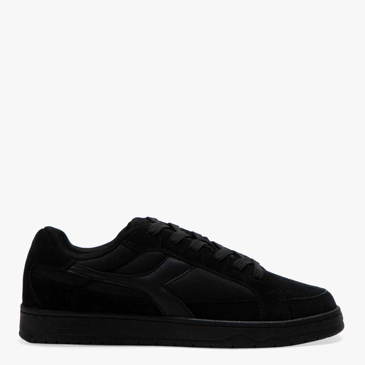 DIADORA - Chunk Zapatilla Urbana Hombre Cuero Negro Diadora