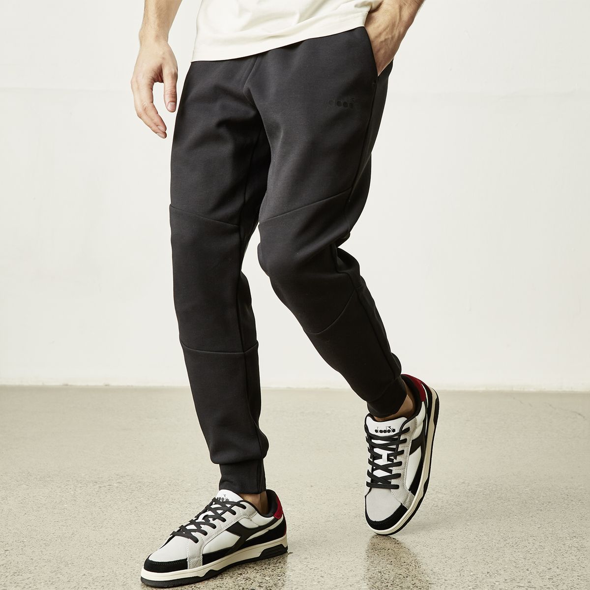 DIADORA - Chunk Zapatilla Urbana Hombre Cuero Blanco Diadora