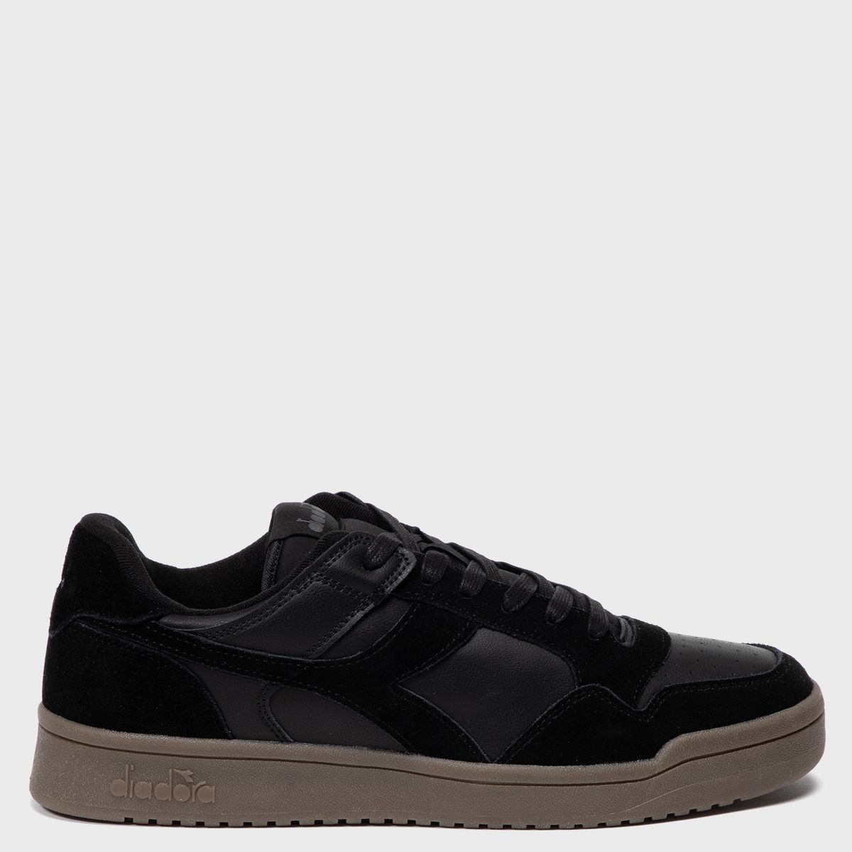 DIADORA - Frepu2 Zapatilla Urbana Hombre Cuero Negro Diadora