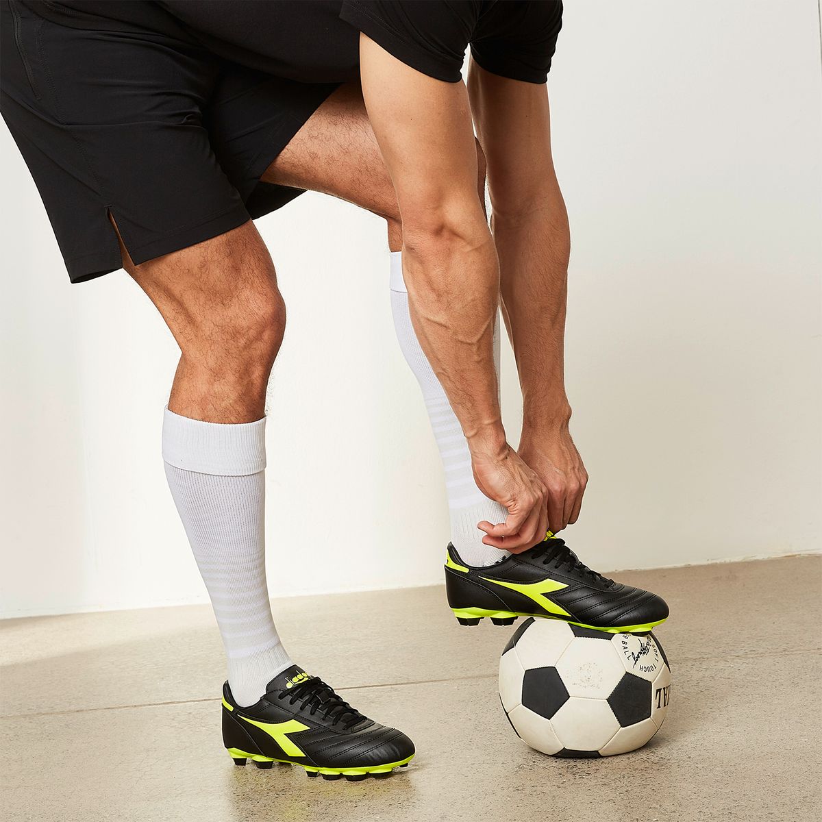 DIADORA - Brasilr C0 Zapatilla Fútbol Hombre Negro Diadora