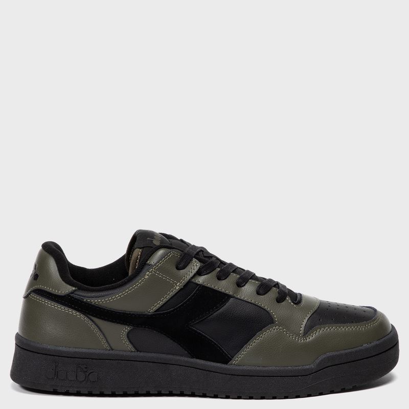 DIADORA - Frepu2 Zapatilla Urbana Hombre Cuero Verde Diadora