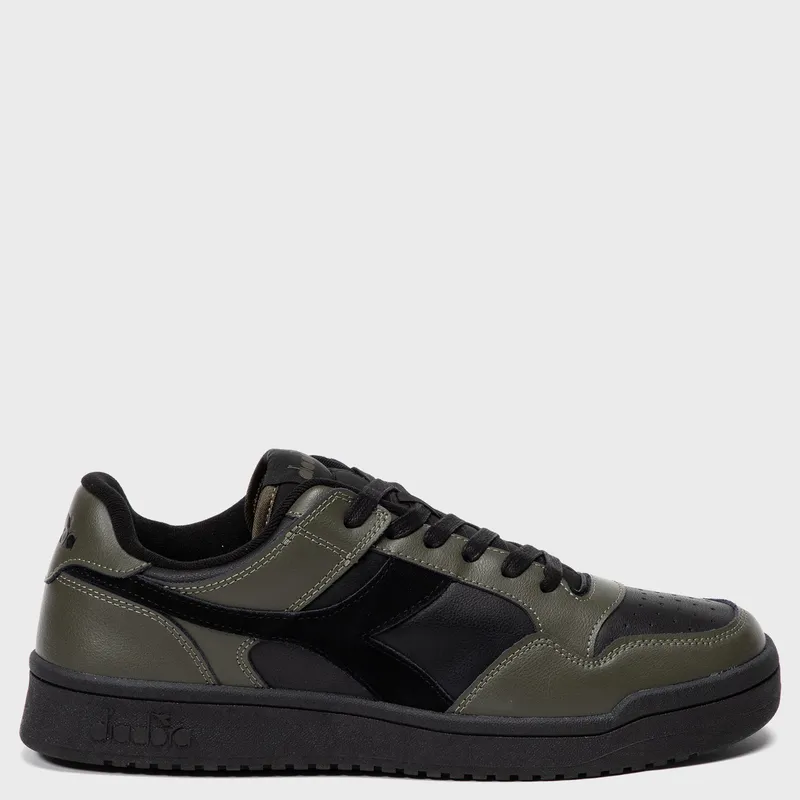 DIADORA - Frepu2 Zapatilla Urbana Hombre Cuero Verde Diadora