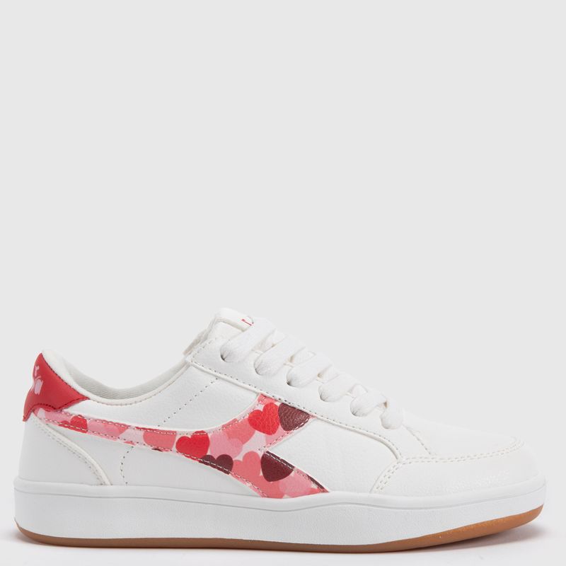 DIADORA - Court Zapatilla Urbana Niña Rosado (34 a 39) Diadora