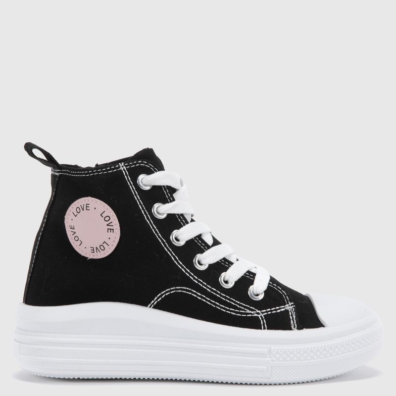 ELEVEN - Zapatilla Urbana Niña Negro (33 a 38) Eleven