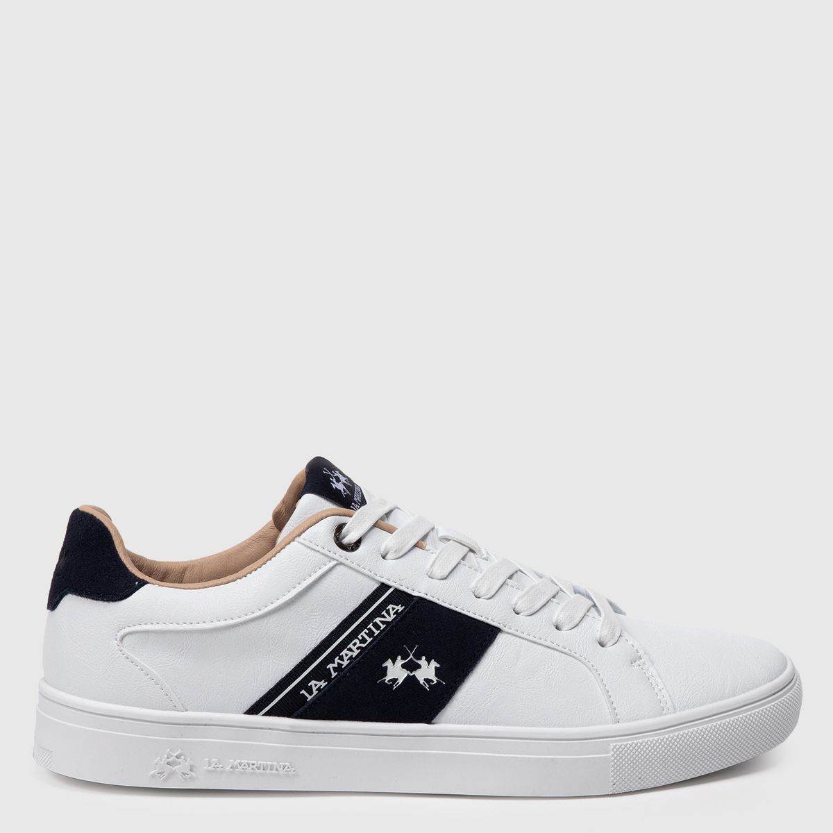 LA MARTINA - Zapatilla Urbana Hombre Blanco La Martina