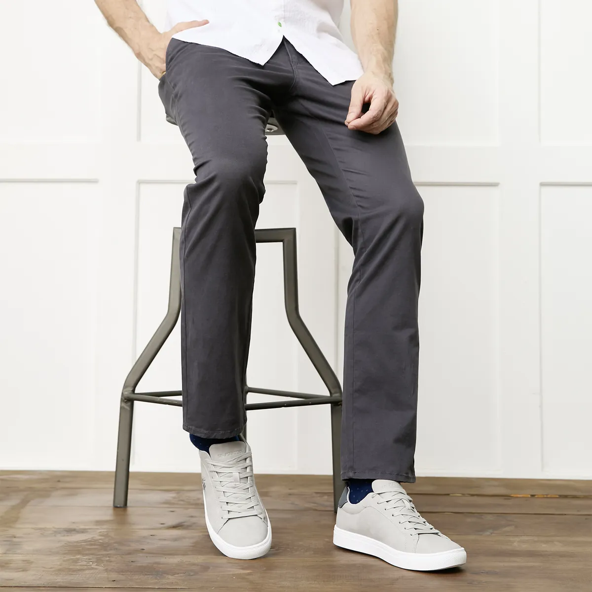 LA MARTINA - Zapatilla Urbana Hombre Gris La Martina