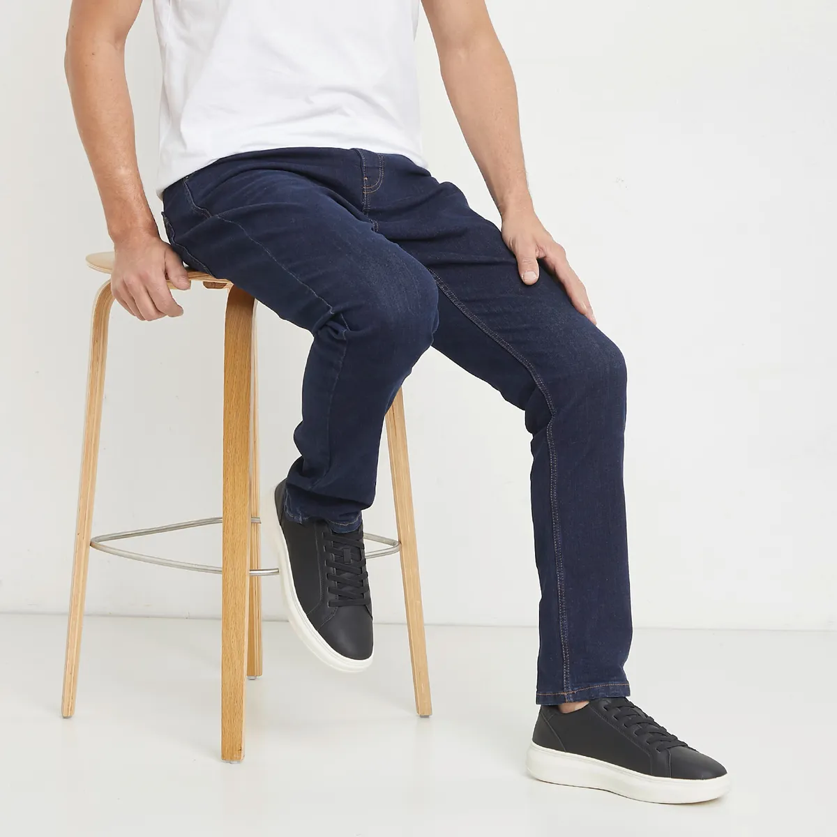 NEWPORT - Zapatilla Urbana Hombre Negro Newport