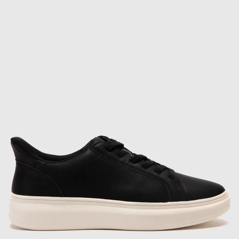 NEWPORT - Zapatilla Urbana Hombre Negro Newport