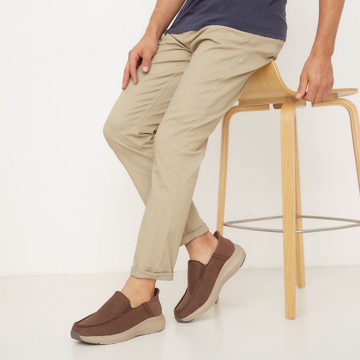 NEWPORT - Zapato Hombre Café Newport