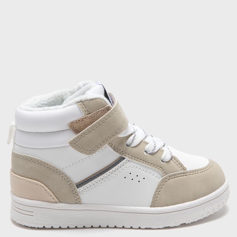 CONIGLIO - Baco Zapatilla Urbana Niño Blanco (22 a 26) Coniglio