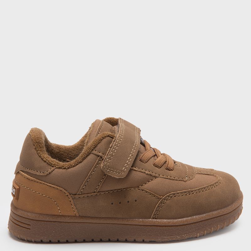 CONIGLIO - Seba Zapatilla Urbana Niño Café (22 a 26) Coniglio