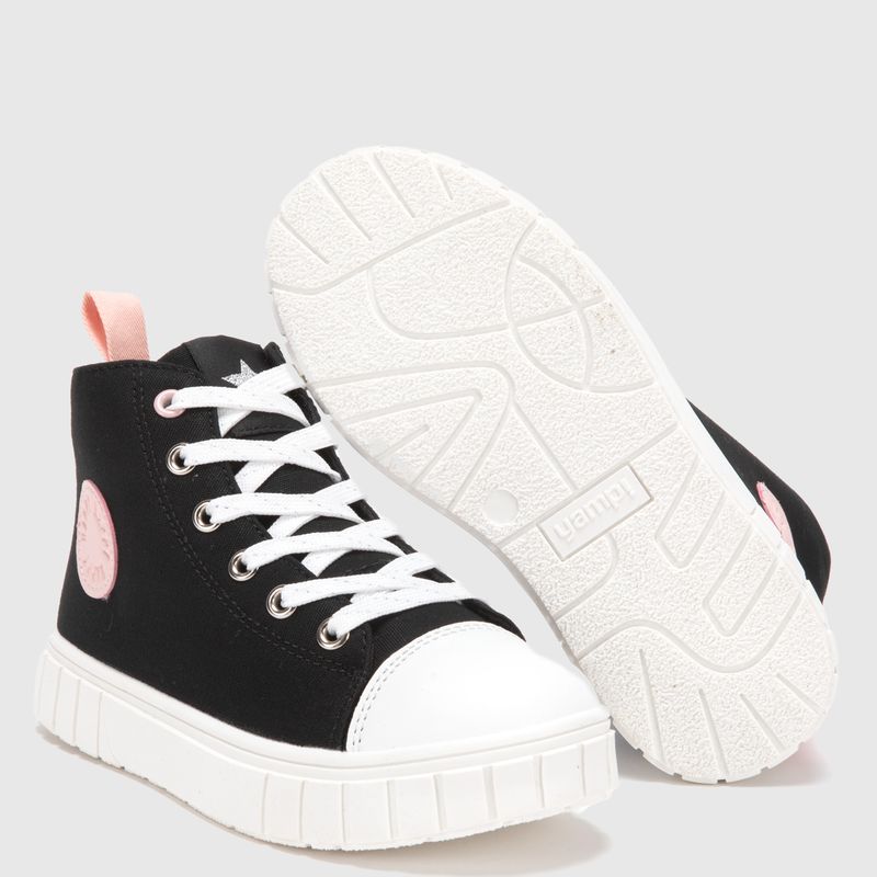 YAMP Zapatilla Urbana Niña Negro (27 A 33) Yamp