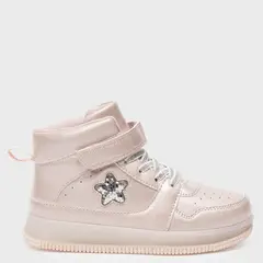 YAMP - Altaluz Zapatilla Urbana Niña Con Luces Rosado (27 A 33)