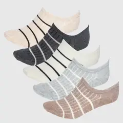 BLU - Pack De 5 Calcetines Mujer