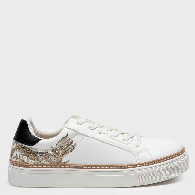 APOLOGY - Bamboryna Zapatilla Urbana Mujer Gold Apology