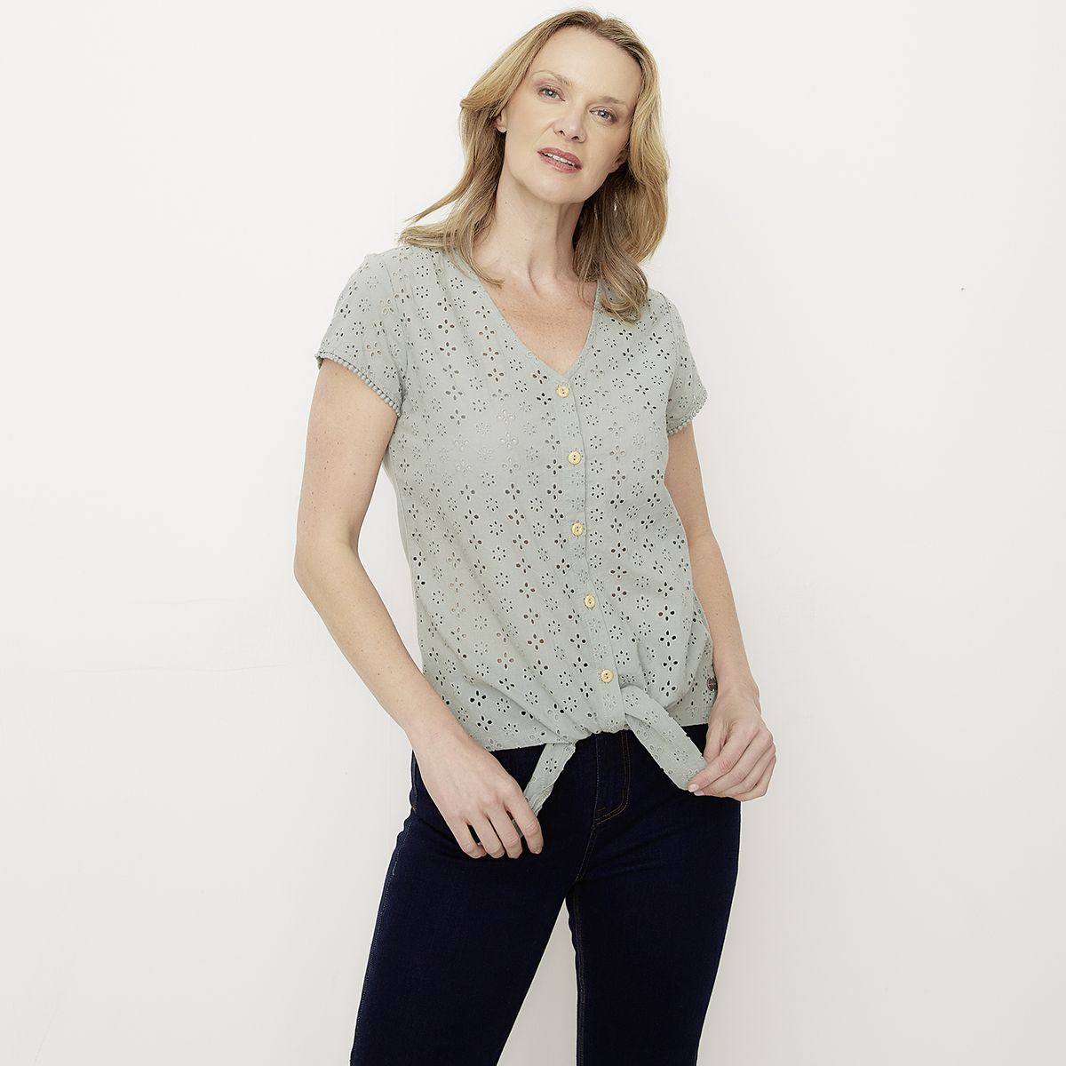 NEWPORT - Polera Algodón Orgánico Mujer Newport