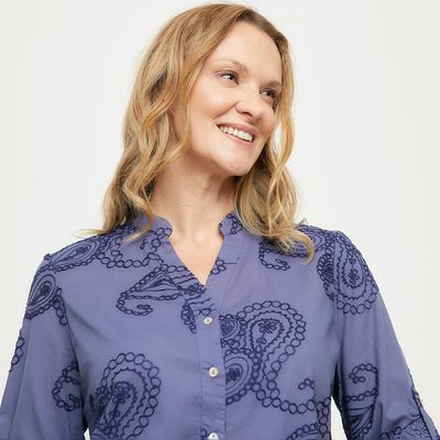 Imagen 2 del producto Blusa Manga Corta Algodón Mujer