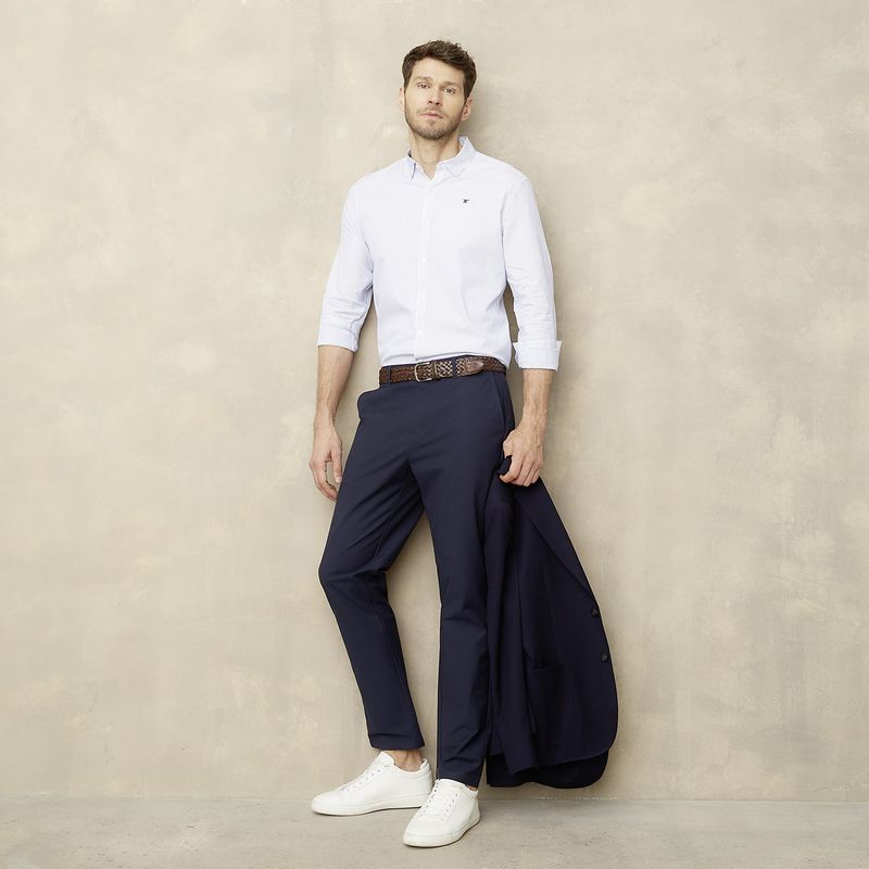 WOLF&HANK - Pantalón Chino Slim Hombre Wolf&Hank