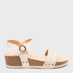 UNIVERSITY CLUB - Sandalia de Mujer Blanco