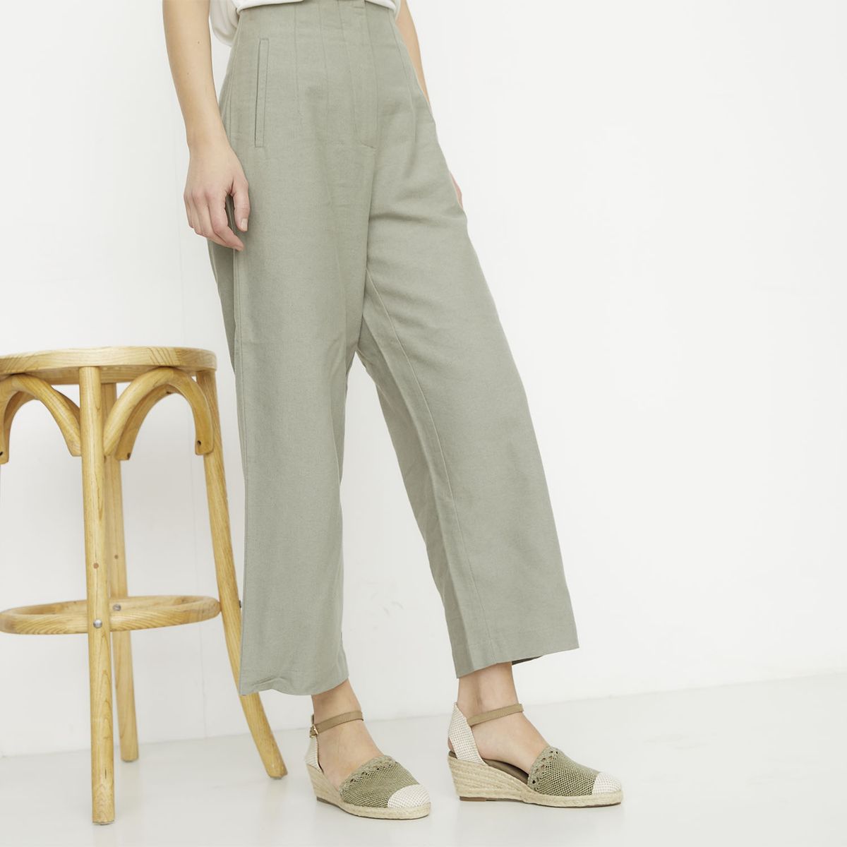 APOLOGY - Gespie Sandalia Mujer Oliva Apology