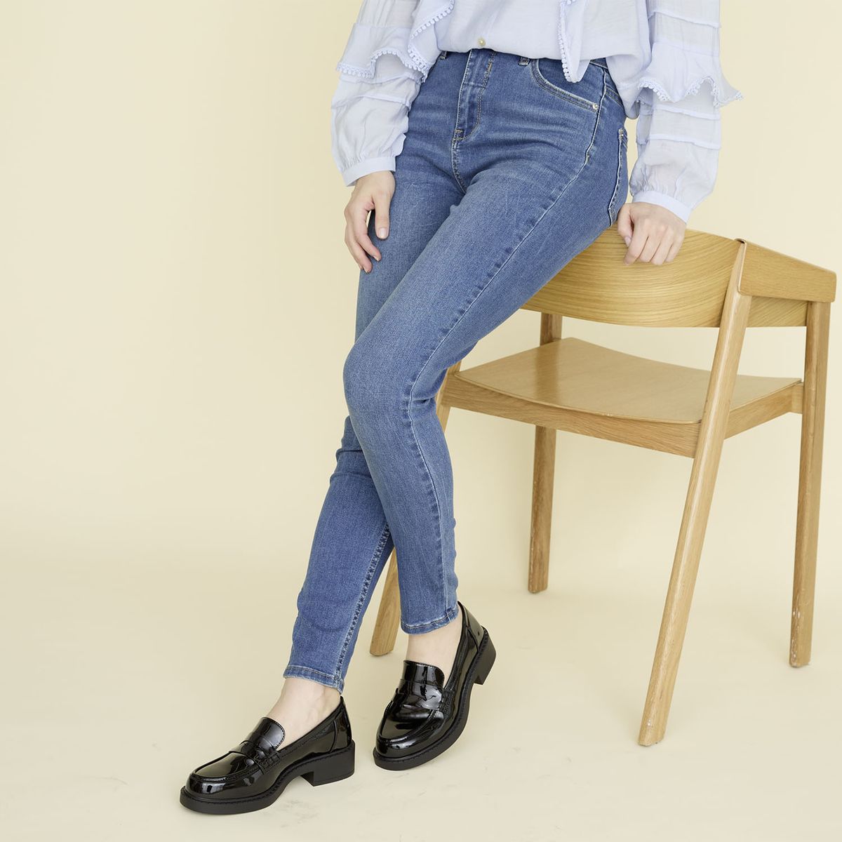 UNIVERSITY CLUB - Zapato Casual Mujer Negro University Club