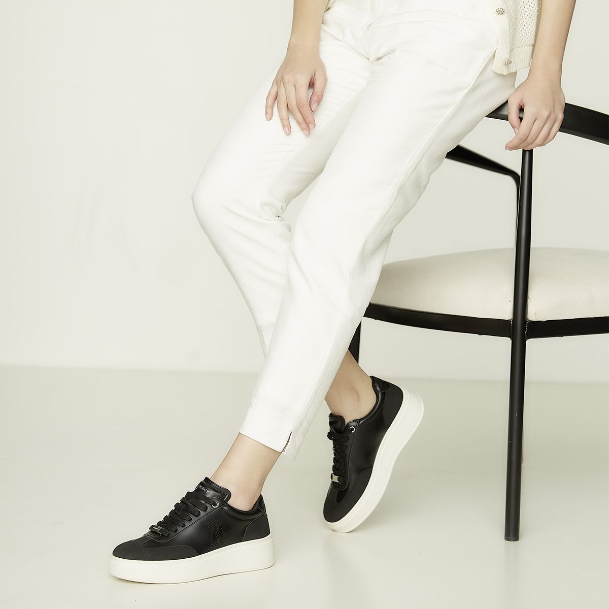 APOLOGY - Ripia Zapatilla Urbana Mujer Negro Apology