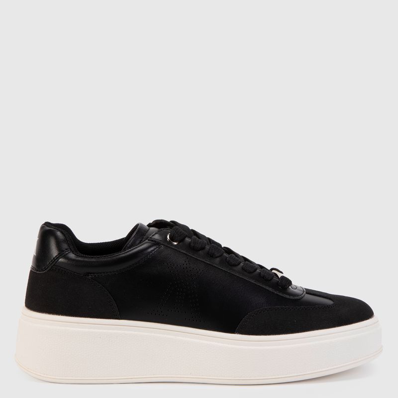 APOLOGY - Ripia Zapatilla Urbana Mujer Negro Apology