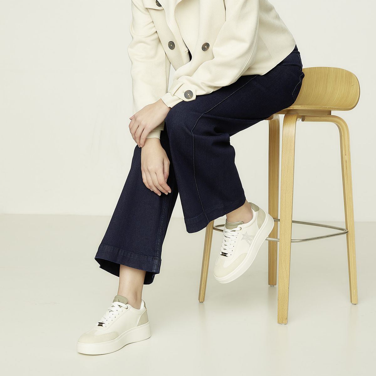APOLOGY - Ripia Zapatilla Urbana Mujer Blanco Apology