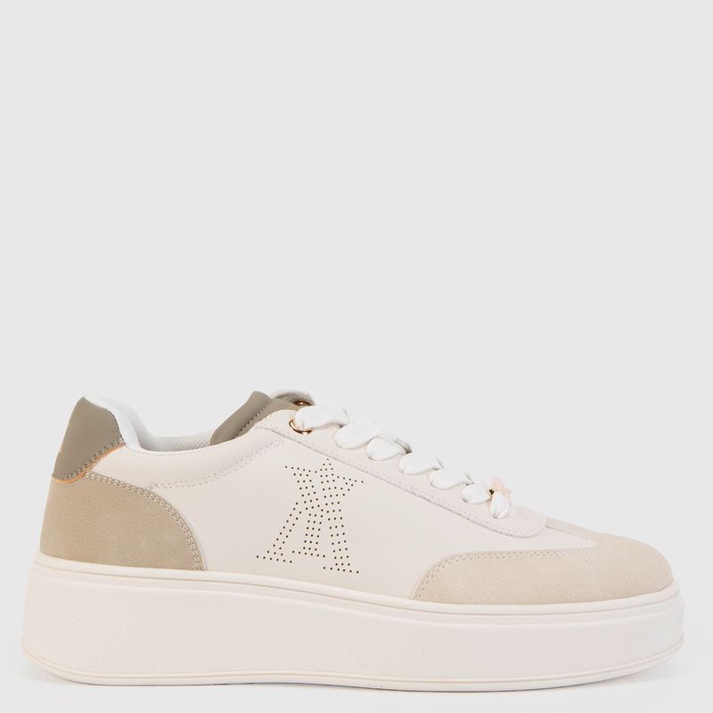 APOLOGY - Ripia Zapatilla Urbana Mujer Blanco Apology