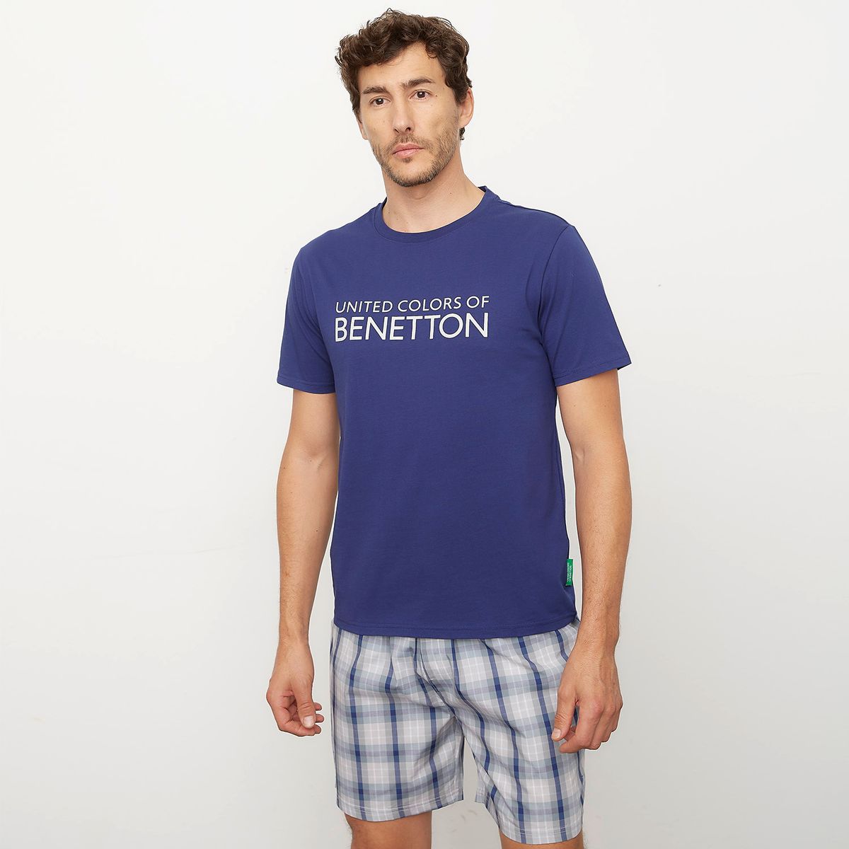 BENETTON - Pijama Corto Hombre Benetton