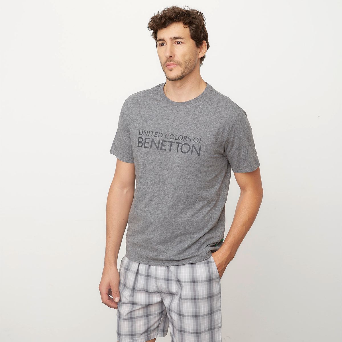 BENETTON - Pijama Corto Hombre Benetton