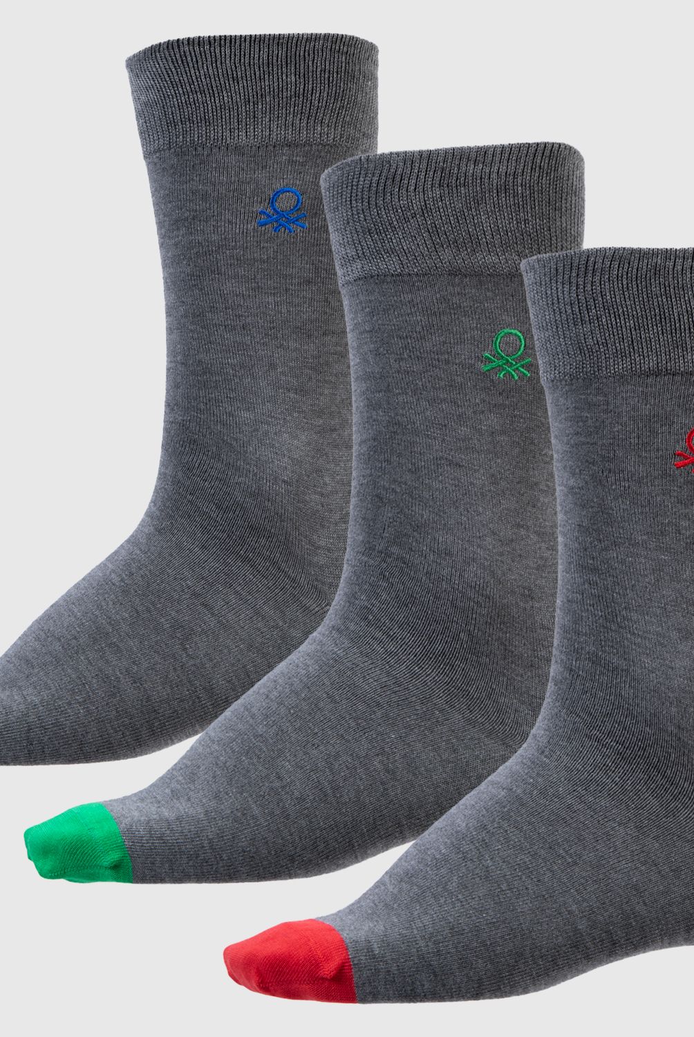 BENETTON - Pack De 3 Calcetines Sport Hombre Benetton