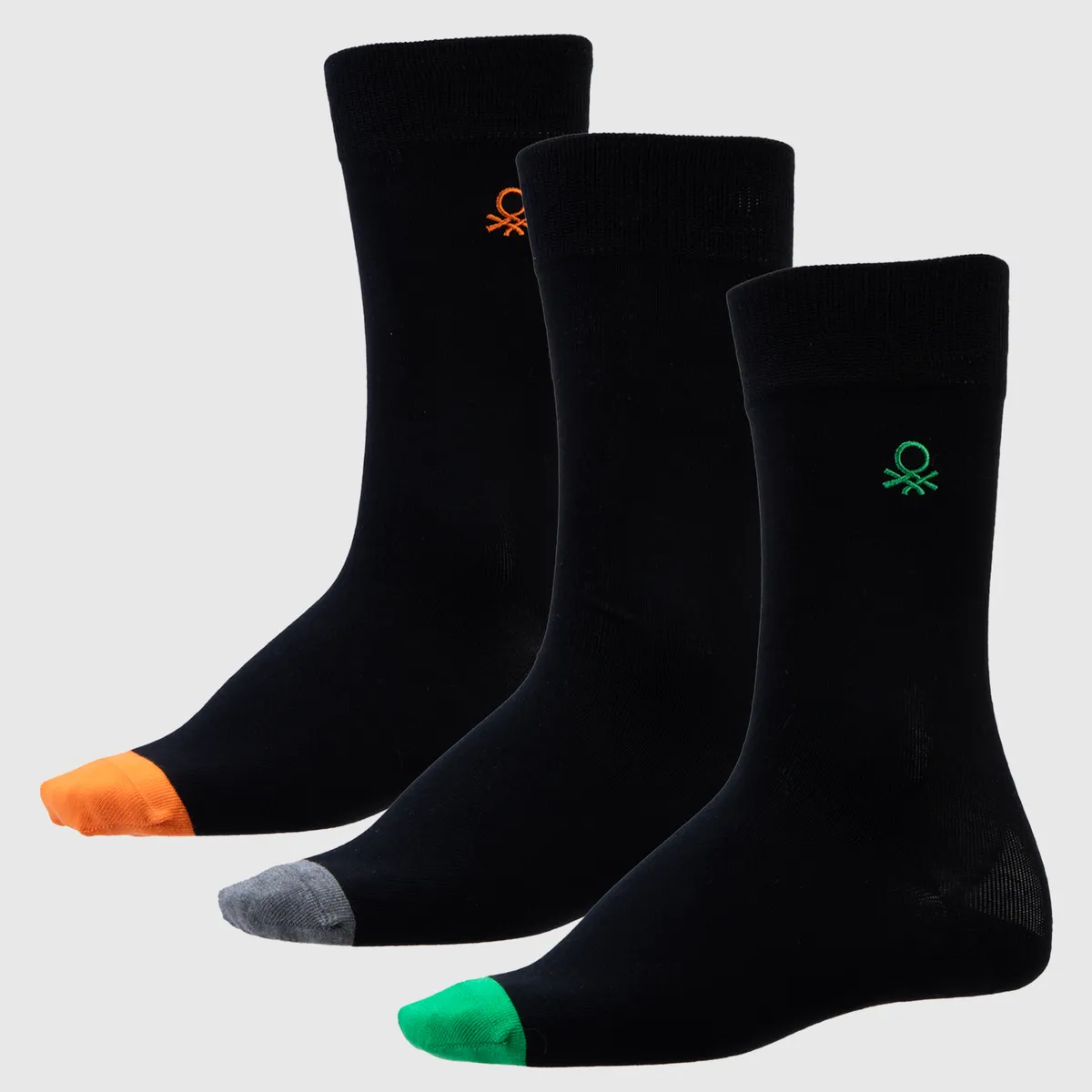 BENETTON - Pack De 3 Calcetines Sport Hombre Benetton