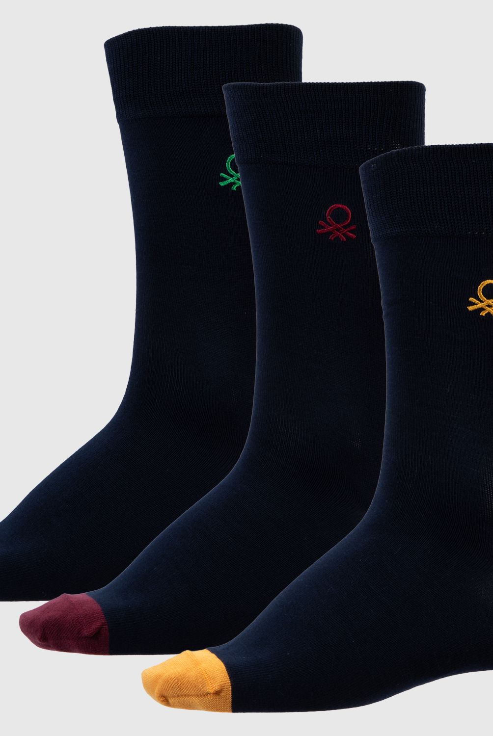 BENETTON - Pack De 3 Calcetines Sport Hombre Benetton