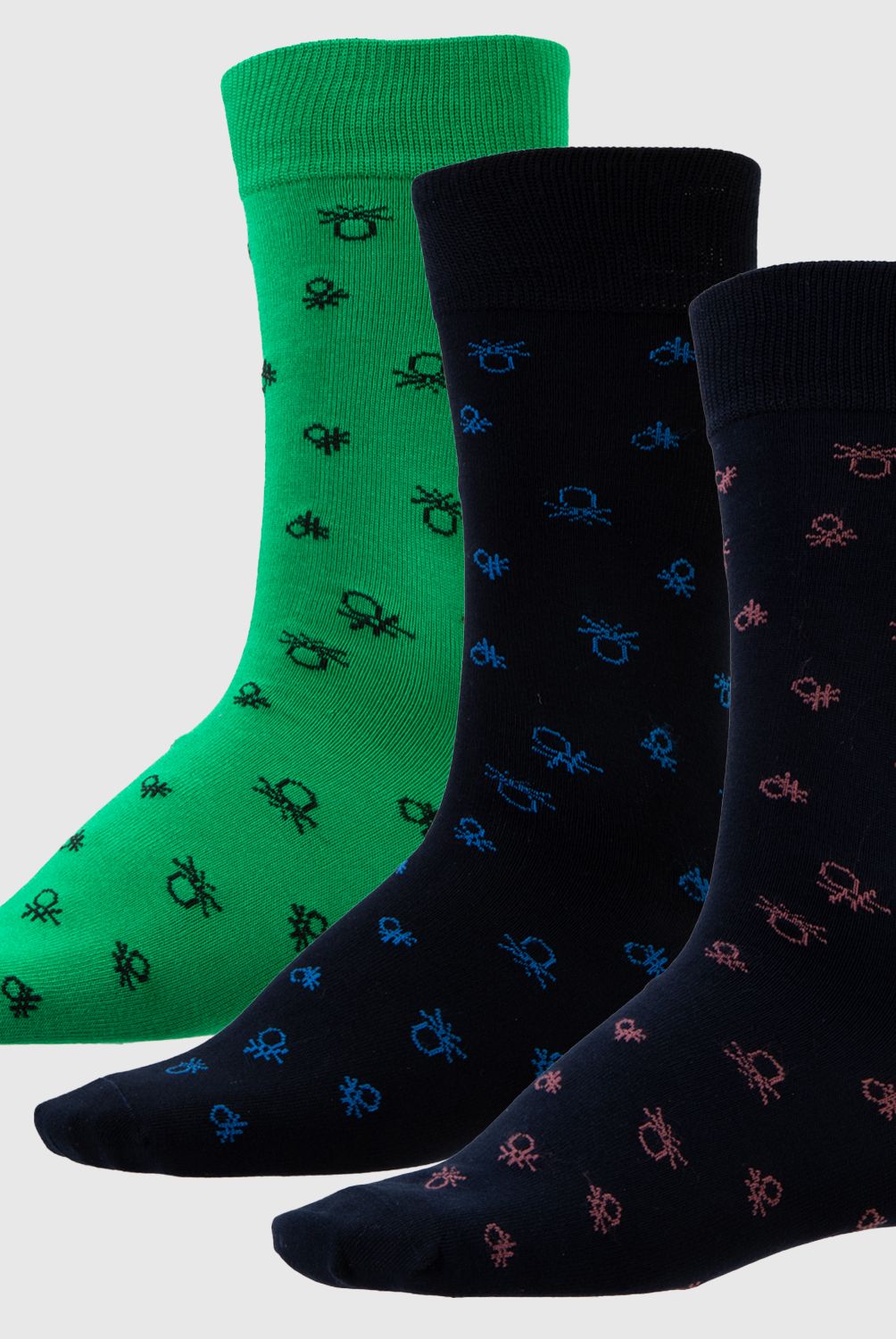 BENETTON - Pack De 3 Calcetines Sport Hombre Benetton