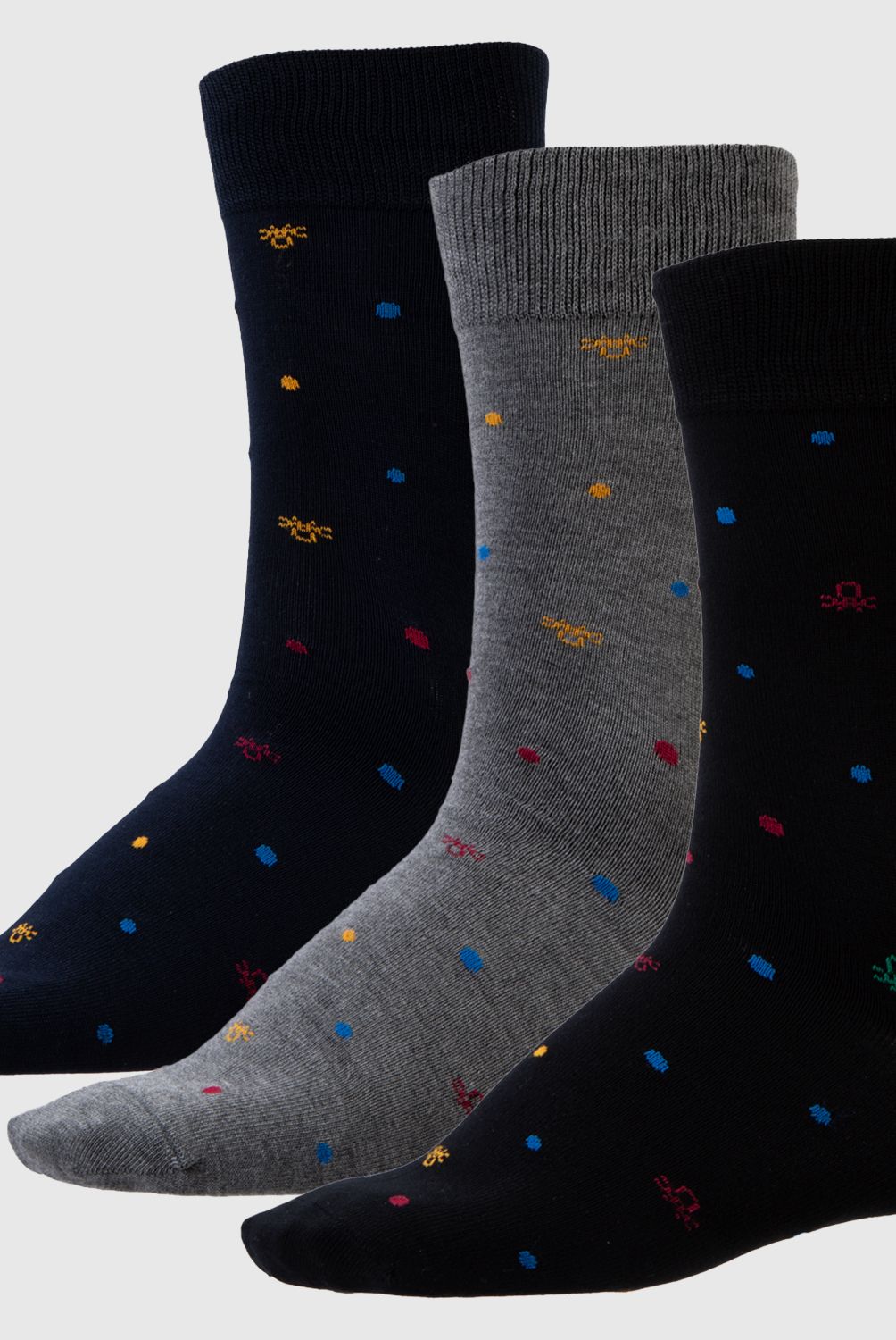 BENETTON - Pack De 3 Calcetines Sport Hombre Benetton