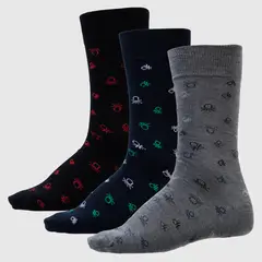 BENETTON - Pack De 3 Calcetines Sport Hombre