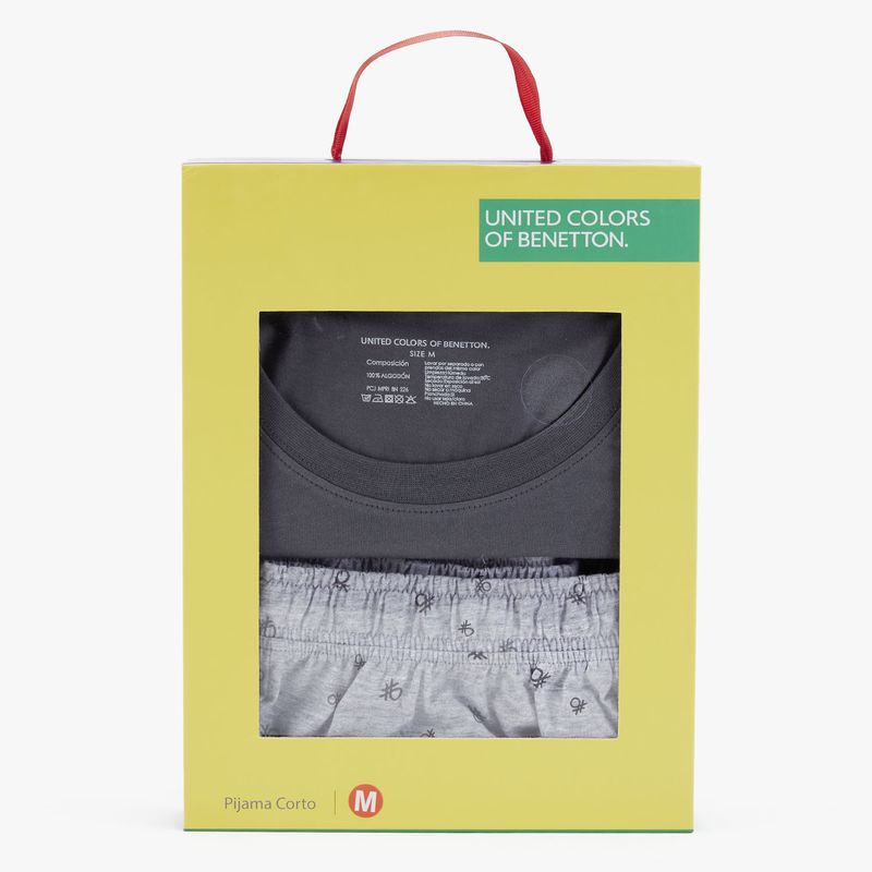 BENETTON - Pijama Corto Hombre Benetton