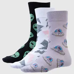 BEARCLIFF - Pack De 3 Calcetines Hombre